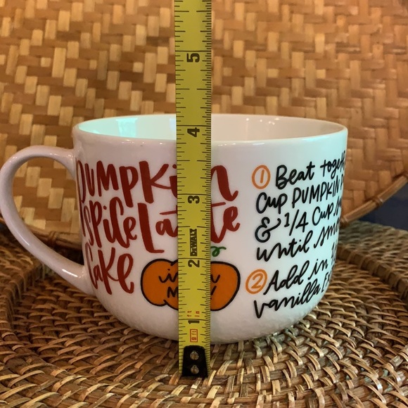 Pfaltzgraff Pumpkin Spice Latte Cake recipe mug - Picture 10 of 10